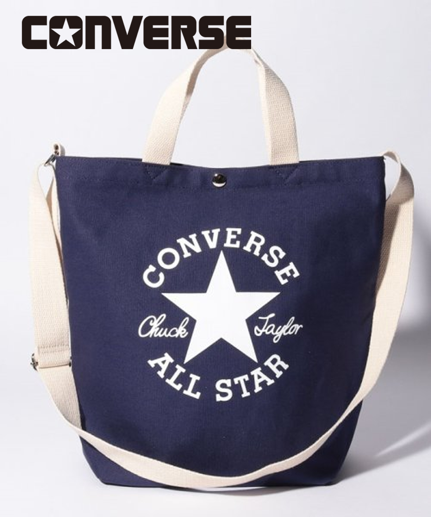 クーポン】CV_CANVAS BIG LOGO 2WAY TOTE BAG(502884965) | コンバース