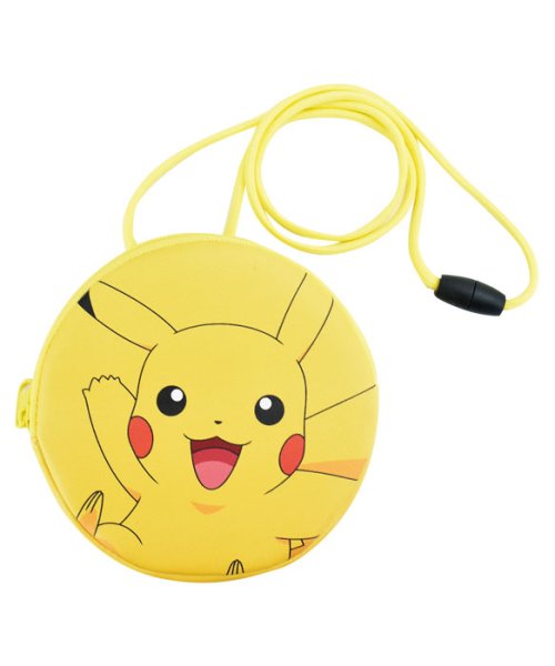 ポケモン Pocket Monster ネックパース ピカチュウ フシギダネ ヒトカゲ ゼニガメ ヤドン ニャース イーブイ ゲンガー 合成皮革 ランナー Runner D Fashion