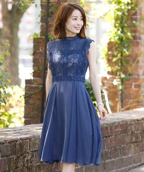 マルチレース シフォン ロングスカート 結婚式ワンピース お呼ばれ 二次会 セレモニー大きいサイズ対応フォーマルパーティードレス プールヴー Pourvous D Fashion マルチレース シフォン ロングスカート 結婚式ワンピース お呼ばれ 二次会 セレモニー大きいサイズ対応フォーマルパーティードレス プールヴー Pourvous D Fashion