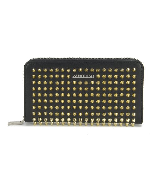 スタッズラウンドZIP WALLET