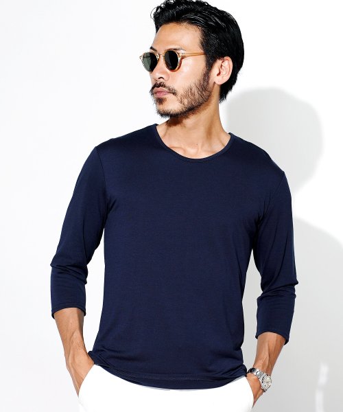 Uネック無地7分袖tシャツ 七分袖 Tシャツ メンズ 無地 7分袖 Uネック ジギーズショップ Jiggys Shop D Fashion Uネック無地7分袖tシャツ 七分袖 Tシャツ メンズ 無地 7分袖 Uネック ジギーズショップ Jiggys Shop D Fashion