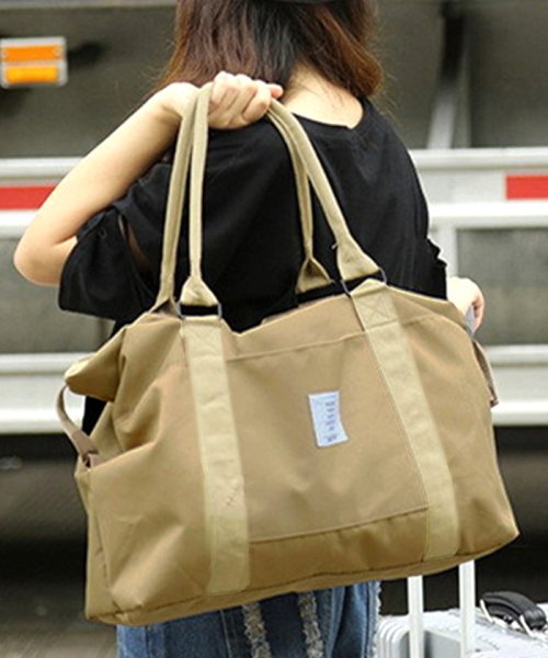セール キャリーオンバッグ トラベルバッグ レディース 大容量 旅行バッグ はっ水加工 ボストンバッグ 男女兼用 ミニミニストア Miniministore D Fashion