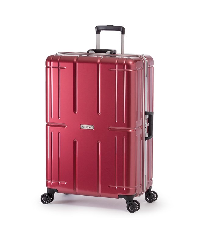 （ASIA LUGGAGE/アジアラゲージ）アジアラゲージ スーツケース Lサイズ 92L フレームタイプ 大容量 大型 軽量 アリマックス2 ALI−011R−28/ユニセックス レッド