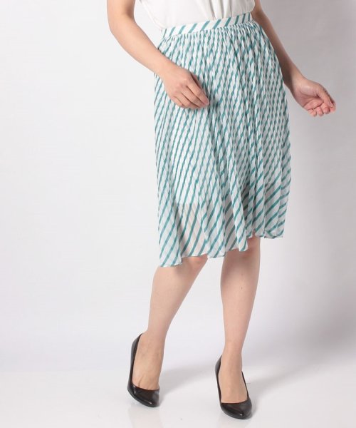 セール80 Off シアーボーダープリントスカート ピンキー アンド ダイアン Pinky Dianne D Fashion