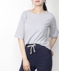 aimoha/アイモハ aimoha コットンフレアスリーブカットソーtシャツ コットン カットソー フレア袖 フレアスリーブ トップス クルーネック 袖コンシャス 春夏春ト/502937367