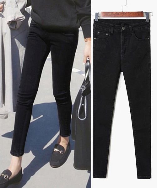 デニムパンツレディース ジーンズ ストレッチ ズボン 美脚効果 ペンシルパンツ ショッピングゴー Shoppinggo D Fashion