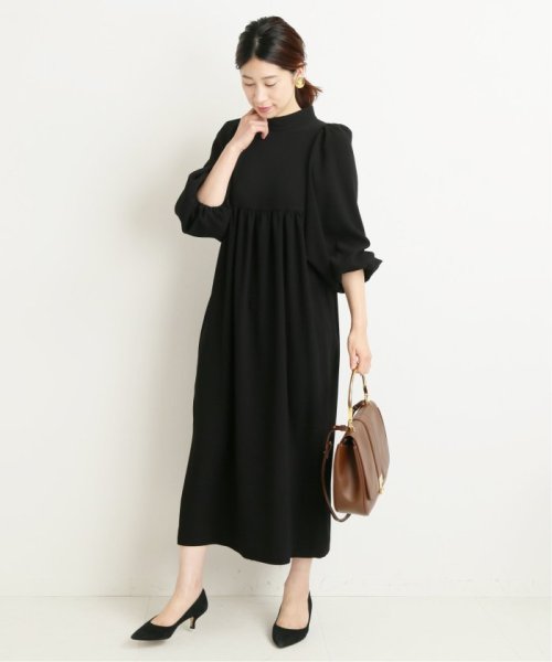 追加 アセテートバックサテンジョーゼットワンピース ヴェルメイユ パー イエナ Vermeil Par Iena D Fashion