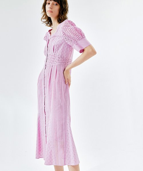 セール ボタニカルダイレースワンピース ランバンオンブルー Lanvin En Bleu D Fashion