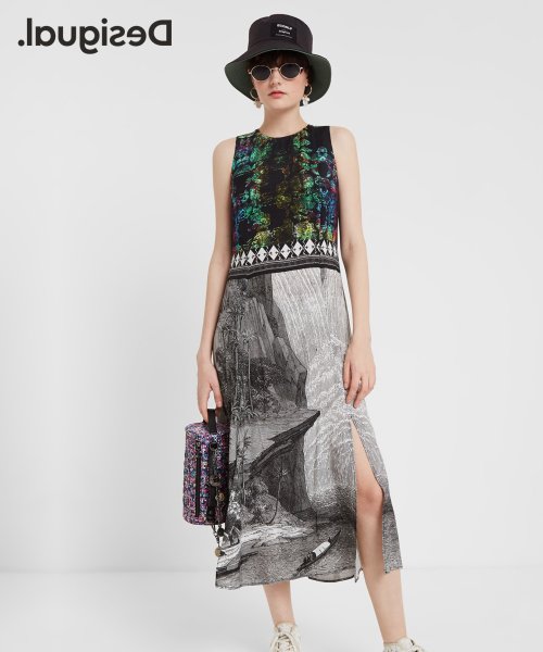 セール60 Off ワンピースノースリーブ Cooper デシグアル Desigual D Fashion