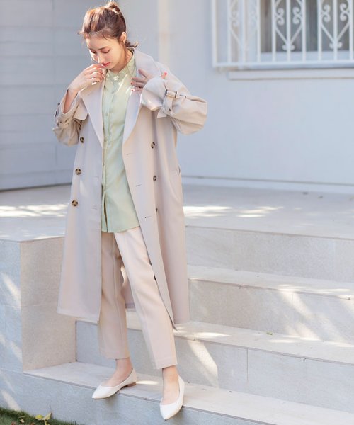 セール 3 31 ヒルナンデス紹介 Bigトレンチコート イング Ingni D Fashion