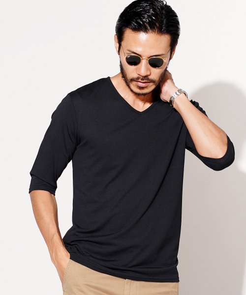 Vネック無地5分袖tシャツ Tシャツ メンズ 無地 5分袖 五分袖 Vネック ジギーズショップ Jiggys Shop D Fashion Vネック無地5分袖tシャツ Tシャツ メンズ 無地 5分袖 五分袖 Vネック ジギーズショップ Jiggys Shop D Fashion