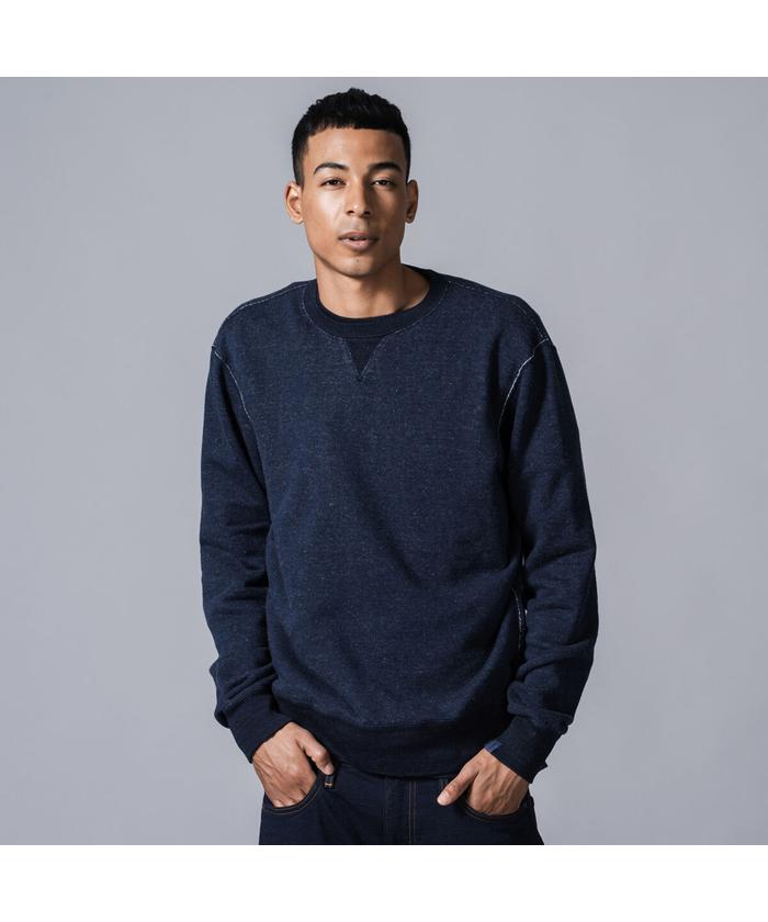 LEVI'S × loopwheeler インディゴスウェット