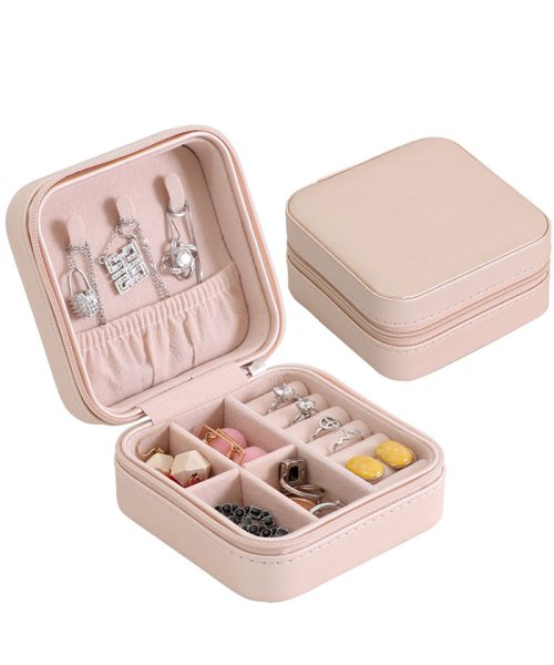 アクセサリーケース 携帯用 アクセサリーボックス ポータブル ジュエリー 収納ケース 小物 ネックレス 収納 指輪 ミニミニストア Miniministore D Fashion