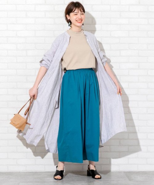 セール 50 Off フレンチリネンストライプバンドカラーシャツワンピース コーエン Coen D Fashion セール 50 Off フレンチリネンストライプバンドカラーシャツワンピース コーエン Coen D Fashion