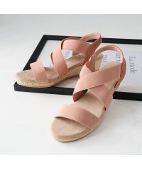 minky me!/ミンキー ミー minky me! 柔らかウェッジソール＆ふかふかクッション4.5cmゴムフィットサンダル/502958364