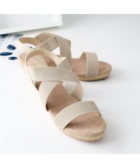 minky me!/ミンキー ミー minky me! 柔らかウェッジソール＆ふかふかクッション4.5cmゴムフィットサンダル/502958364
