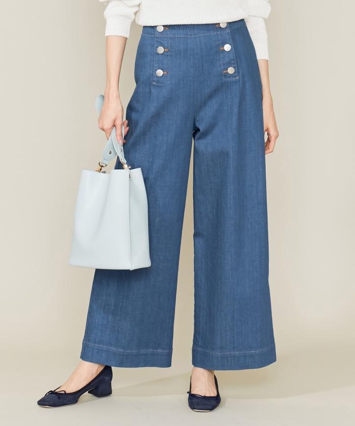 セール】【VERY4月号掲載】AQUATICDENIM マリンパンツ(502961750