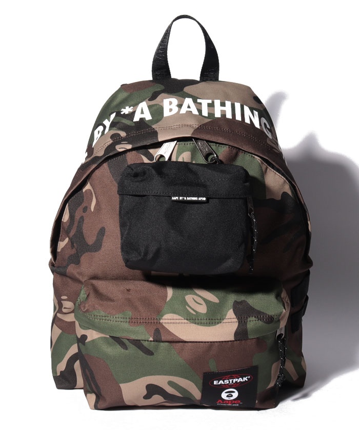 セール】【メンズ】【EASTPAK×AAPE】バックパック/BLACK/CAMO