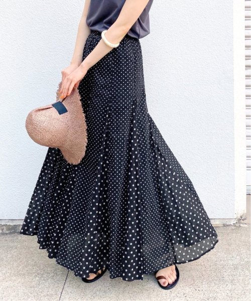 追加 Ne Quittez Pas ヌキテパ 別注ドットスカート イエナ Iena D Fashion