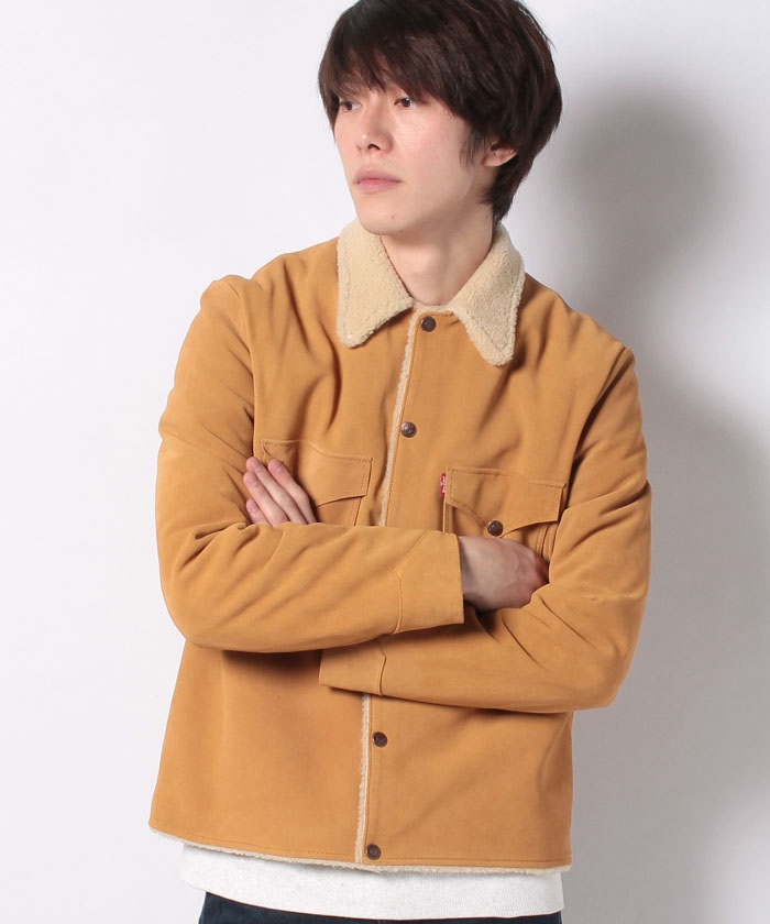 セール】LVC SUEDE SHERPA TRUCKER GOLDEN NUGGET(502936964