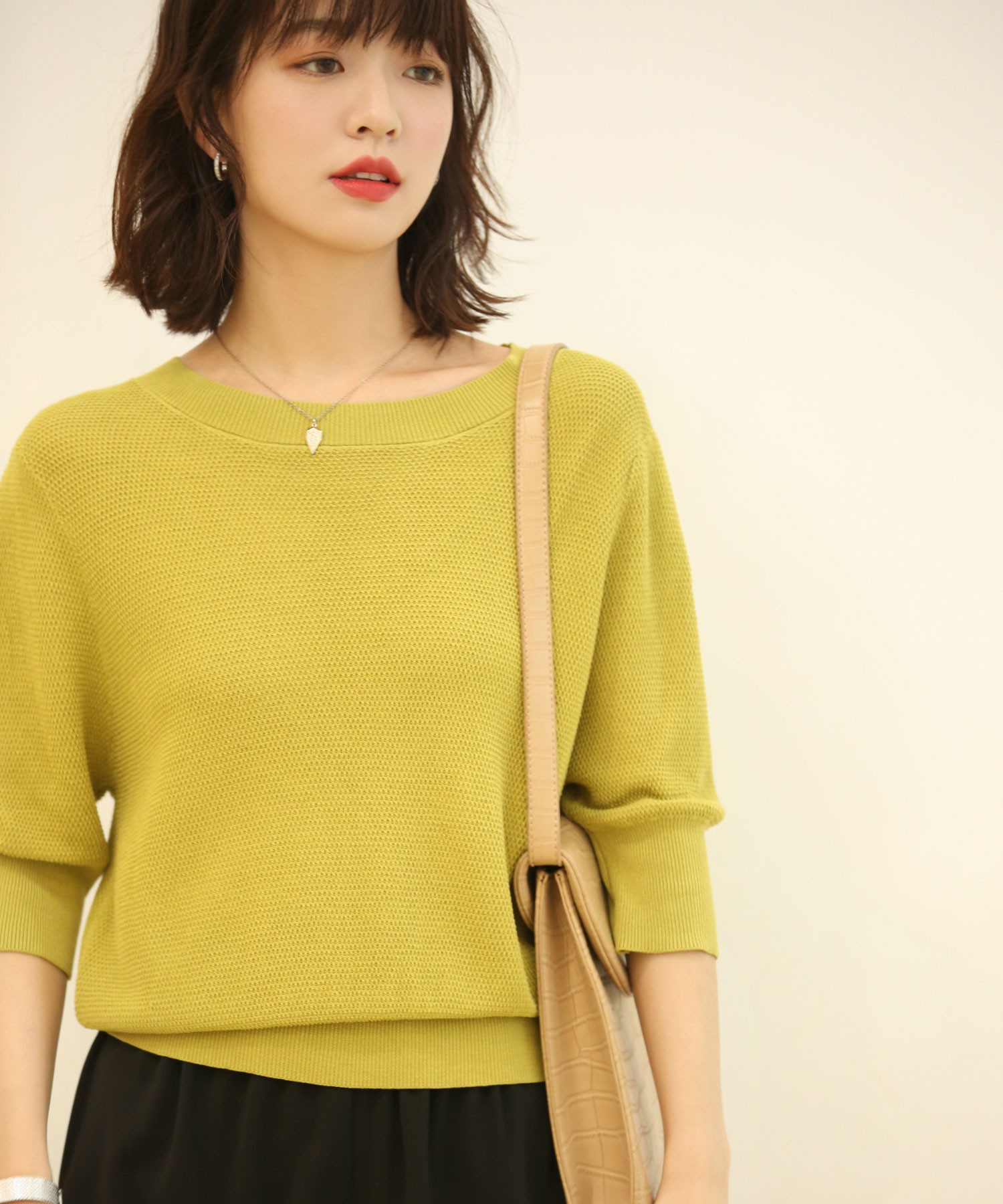 AJOBYAJO セーター ニット 「AJOBYAJO」Total Logo High-Twist