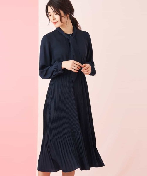セール 30 Off ボウタイプリーツワンピース アー ヴェ ヴェ A V V D Fashion