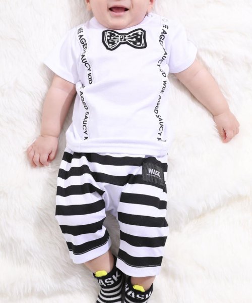 セール 60 Off Baby蝶ネクタイwプリント ボーダーパンツセット ワスク Wask D Fashion セール 60 Off Baby蝶ネクタイwプリント ボーダーパンツセット ワスク Wask D Fashion