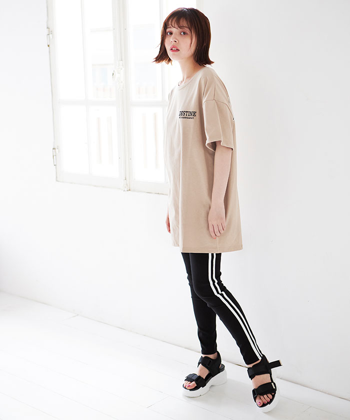 GUCCIサイドラインレギンス