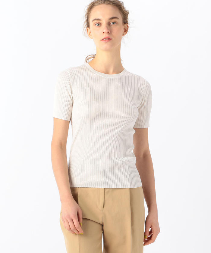 ballsey 半袖ニット オフホワイト ballsey 半袖ニット オフホワイト