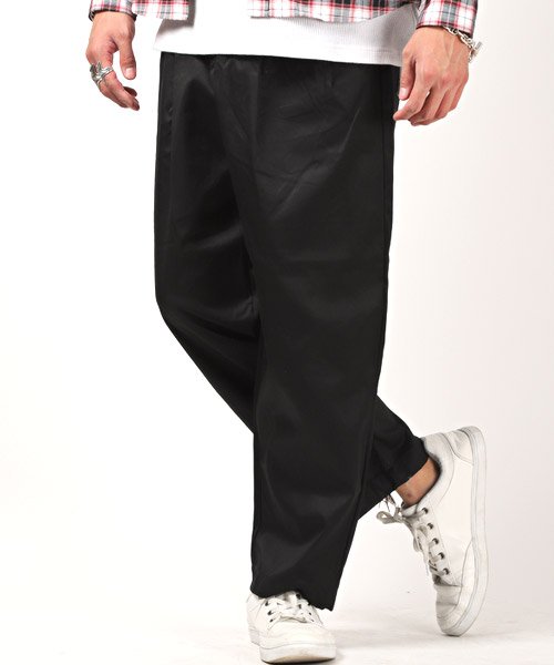 セール ワイドテーパードパンツ ワイドパンツ メンズ テーパード ロング丈 ラグスタイル Luxstyle D Fashion セール ワイドテーパードパンツ ワイドパンツ メンズ テーパード ロング丈 ラグスタイル Luxstyle D Fashion
