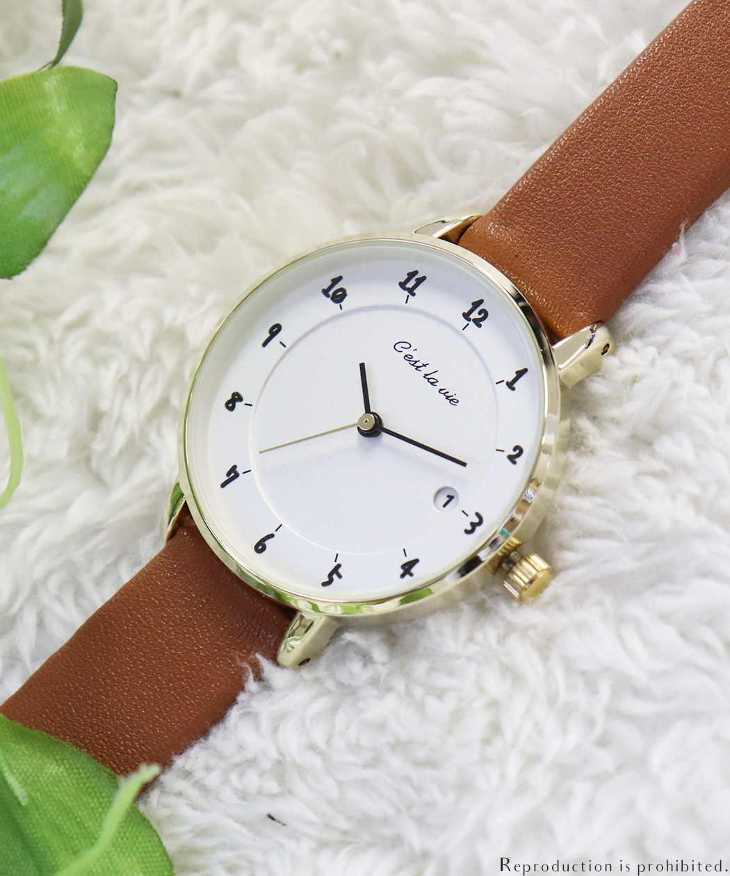 セール 5%OFF】【メーカー直営店】腕時計 レディース 革ベルト 