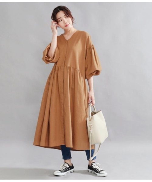 バックレースアップワンピース アウリィ Auli D Fashion バックレースアップワンピース アウリィ Auli D Fashion