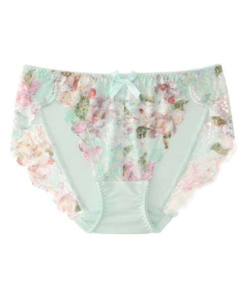 Jolie Flower カシュクール プレーンショーツ 下着 レディース パンティ パンツ かわいい レース パンティー シンプル 黒 白 花柄 可愛い レ エメフィール Aimerfeel D Fashion
