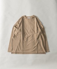 Nylaus/ヘビーウエイト ポケット付き ルーズロングTシャツ/503001254