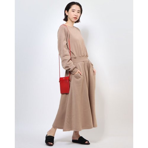 セール ラグランスウェットワンピース ジーラ Geera D Fashion