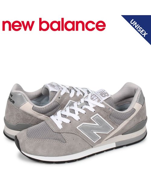 ニューバランス new balance 996 スニーカー メンズ レディース Dワイズ グレー CM996BG(503003424) |  ニューバランス(newbalance) - d fashion