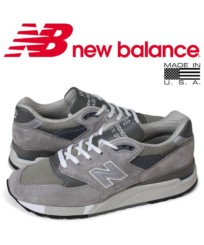 ニューバランス new balance 998 スニーカー メンズ Dワイズ MADE IN