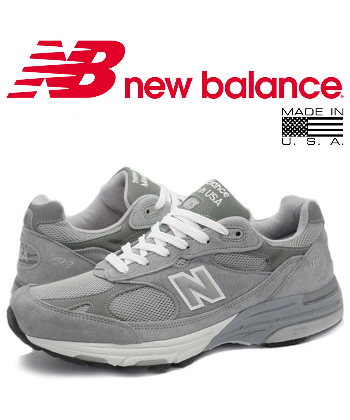 ニューバランス new balance 993 メンズ スニーカー MR993GL Dワイズ ...