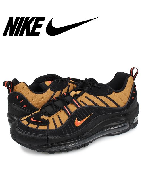 NIKE AIR MAX 98 ナイキ エアマックス98 スニーカー メンズ ブラック ...