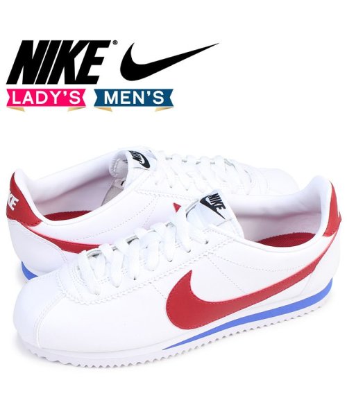 Nike Wmns Classic Cortez Leather ナイキ コルテッツ クラシック スニーカー レディース メンズ ホワイト 103 ナイキ Nike D Fashion