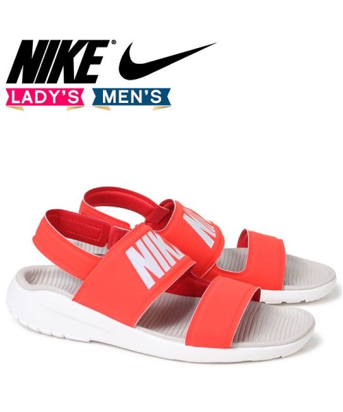 Nike Wmns Tanjun Sandal ナイキ タンジュン サンダル レディース メンズ レッド 8694 602 ナイキ Nike D Fashion