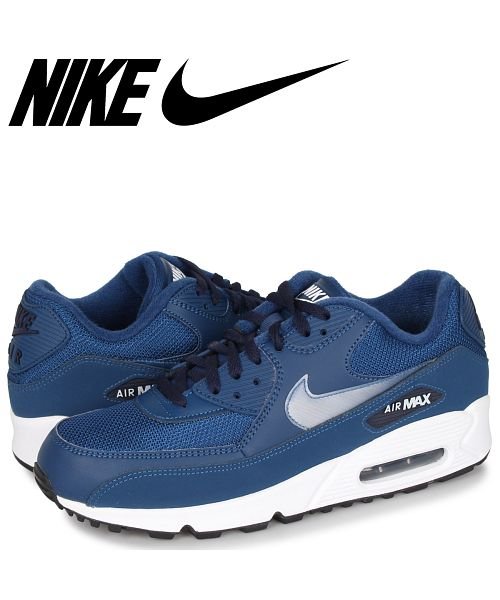 Nike Air Max 90 Essential ナイキ エアマックス90 エッセンシャル スニーカー メンズ ネイビー Aj1285 406 1 17 新 ナイキ Nike D Fashion