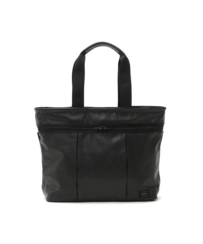 [定休日以外毎日出荷中] アルーフ PORTER ポーター ショルダーバッグ 黒 レザー トート バッグ