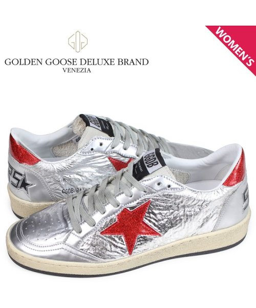ゴールデングース Golden Goose スニーカー レディース ボールスター Ball Star シルバー G33ws592 H2 ゴールデングース Goldengoose D Fashion