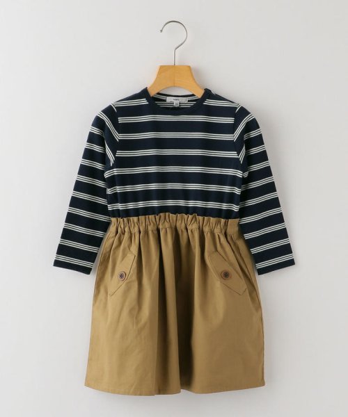 セール Ships Kids ボーダー ドッキング ワンピース 100 130cm シップスキッズ Ships Kids D Fashion セール Ships Kids ボーダー ドッキング ワンピース 100 130cm シップスキッズ Ships Kids D Fashion