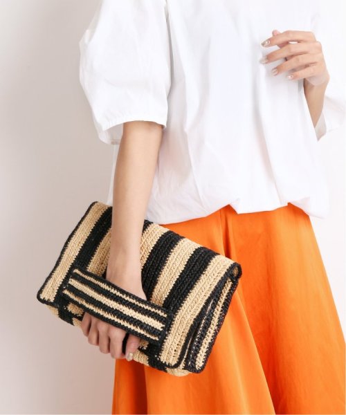 Maison N H Paris メゾンエヌエイチパリ Karen Rayuneクラッチバッグ 503010209 ヴェルメイユ パー イエナ Vermeil Par Iena D Fashion