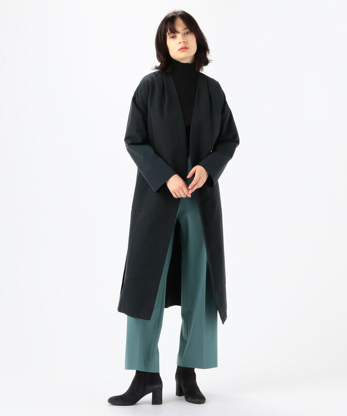 セール 30%OFF】シャイニーグログラン ノーカラーベルテッド セール 30%OFF】シャイニーグログラン ノーカラーベルテッド