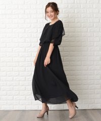 Lace Ladies/レースレディース Lace Ladies 五分袖レース袖ロング丈ワンピース・ドレス/502942065