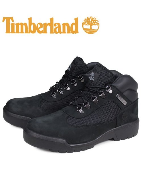 ティンバーランド Timberland フィールド ブーツ メンズ Field Boot F L Waterproof Mワイズ 防水 ブラック 黒 A1a12 ティンバーランド Timberland D Fashion