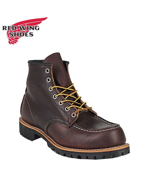 クーポン レッドウィング Red Wing ブーツ アイリッシュセッター ラフネック メンズ レディース Roughneck 6inch Boot Dワイズ ダーク ブラ レッドウィング Redwingshoes D Fashion